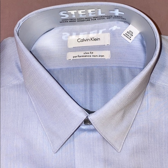 NWT Calvin Klein Dress Shirt - Picture 2 of 4